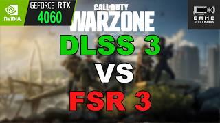 RTX 4060 | COD Warzone Season 4, DLSS 3 VS FSR 3