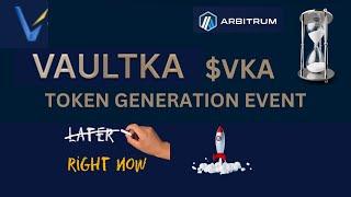 VAULTKA $VKA Token Generation Event | Upcoming Launch | Early Insights