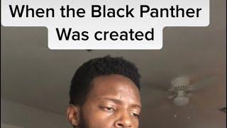 When the Black Panther was created