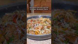 Low-Carb Chicken Suasage Pasta