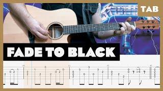 Metallica - Fade to Black - Guitar Tab | Lesson | Cover | Tutorial | Donner