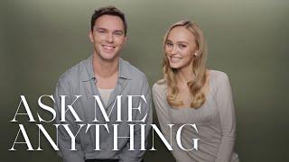 Lily-Rose Depp & Nicholas Hoult Reflect on Their Worst Fashion Phases | Ask Me Anything | ELLE