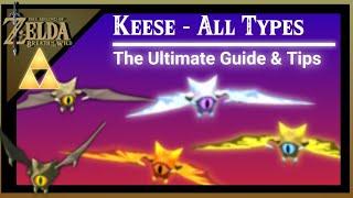 Keese Wing Farming Locations (ALL TYPES) The Legend of Zelda Breath of The Wild