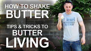 How To Make Butter At Home - Easy Experiment!