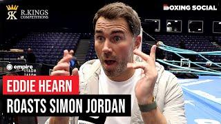 “WHAT THE F**K IS YOUR PROBLEM?!” Eddie Hearn ROASTS Simon Jordan, REACTS To Devin Haney Lawsuit