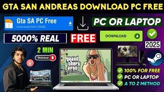  GTA SAN ANDREAS DOWNLOAD PC 2025 | HOW TO DOWNLOAD AND INSTALL GTA SAN ANDREAS IN PC & LAPTOP