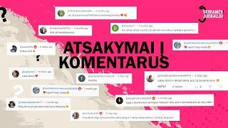 Skiriamės! Juokauju. - Atsakymai į komentarus