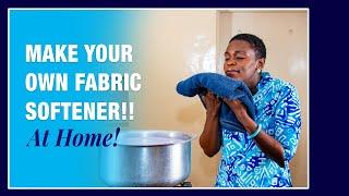 MAKE Your Own FABRIC SOFTENER | GET Your Clothes Smelling FRESH!