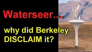 Waterseer -why did Berkeley disclaim it?