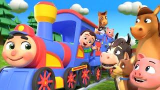 LIVE  Train Choo Choo Song | Newborn Baby Songs & Nursery Rhymes