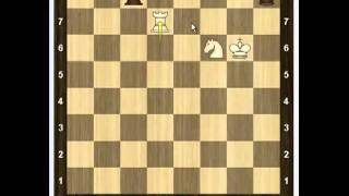 Уроки шахмат - Ладья и конь против ладьи