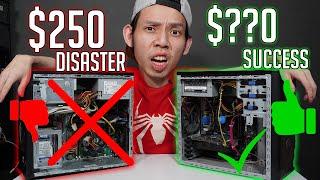 Building a $250 Gaming PC | It's a DISASTER!