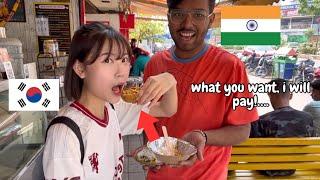 This Kind Indian guy make korean fell in love with India Country!️