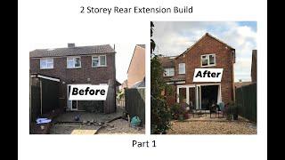 Building a two storey extension - Part 1