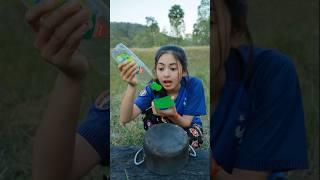 Survival Skills: Girl Shows idea Useful With soap. #outdoor #bushcraft #camping #survival #forest