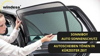 Sonniboy Sonnenschutz & Sichtschutz - Die einfachste Montage eines Auto-Sonnenschutzes