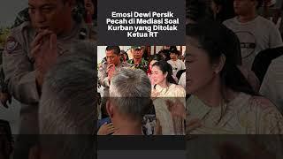 Emosi Dewi Perssik Pecah di Mediasi Soal Kurban yang Ditolak Ketua RT