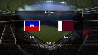  Haiti vs Qatar  | CONCACAF Gold Cup (25/06/2023) | PES 2021