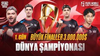 [TR] 2024 PMGC Büyük Finaller | Gün 1 | PUBG MOBILE Global Championship