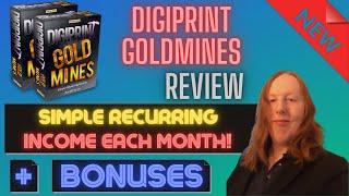 Digiprint Goldmines Review +  EXCLUSIVE  BONUSES [Easily Create Digital Subscription Magazines]