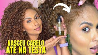 O CABELO CRESCE MUITO E NÃO CAI, MELHOR RECEITA DO MUNDO PARA CRESCER CABELO #projetorapunzel 