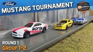 Ford Mustang Tournament (Round 1 Groups 1-2) Diecast Racing