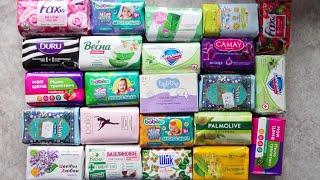 ASMR Soap opening Haul no talking no music  Very RELAXING video
