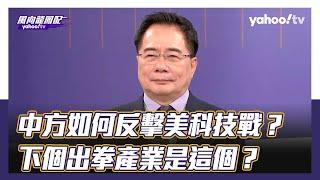 美國鎖死中國國力不可以往高科技發展！如何反擊 蔡正元預判中方下個出拳產業！【Yahoo TV#風向龍鳳配 】