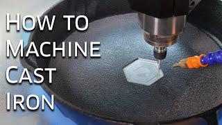 How to Cut Cast Iron on a CNC Router