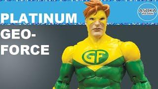 McFarlane Toys DC Multiverse Review: Platinum Geo-Force | Asoka The Geek