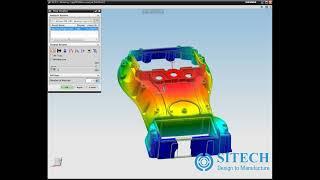 NX 8 5  Analyze mold flow in NX