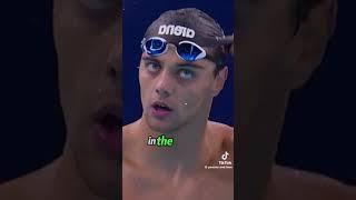 Italian Olympic Swimmer Thomas Ceccon