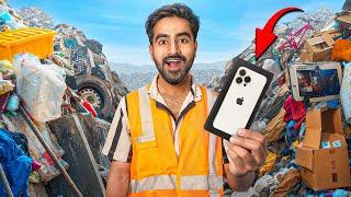 Finding iPhone in Trash - कूड़े में मिली कीमती चीज़ें