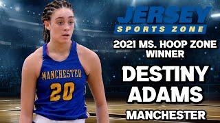 Destiny Adams Wins 2021 JSZ Ms. Hoop Zone | UNC commit Destiny Adams Feature Story