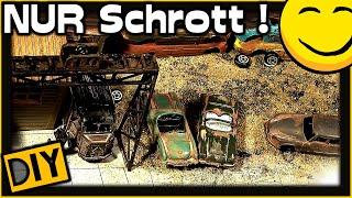 Schrottplatz-Diorama: Gestaltung mit Ideen, Tipps und Tricks  [#201] Modellbahn N