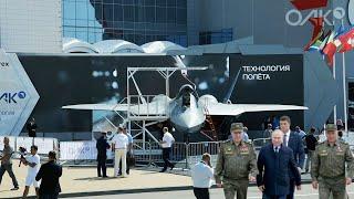 Finally !!! Russia shows off its 6th generation SU-57 fighter aircraft