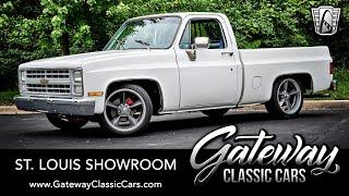 1987 Chevrolet R10 Custom Deluxe Pickup Truck Gateway Classic Cars St. Louis  #8771