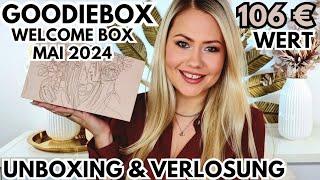 GOODIEBOX MAI 2024 WELCOME BOX | UNBOXING & VERLOSUNG
