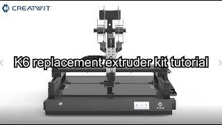 K6 3d channel letter printer nozzle replacement kit tutorial