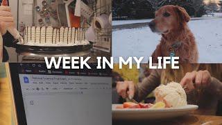 WEEK IN MY LIFE┃exams, dairy queen & baking