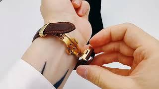 How To Adjust Watch Size: Leather Strap