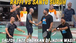 RAFFI BIKIN VIRAL!!ENZY PULANG KE INDONESIA DADAKAN DI JADIIN WASIT!!SATU GOR NGAKAK..