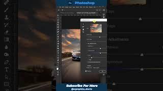 Sky replacement photoshop - tutorial ! #short #photoshop #ai #shortsvideo @srgraphicsshorts  #sky