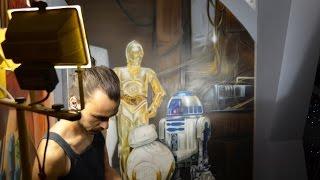 STAR WARS robots Аэрография от студии КРЫЛЬЯ