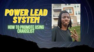 Power Lead System Review | How I Promote Using Craigslist