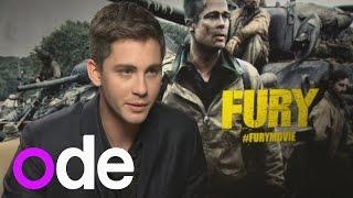 Logan Lerman interview: Fury actor on texting Brad Pitt and loving the English countryside