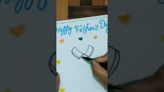 How to make easy father's day card #fathersdaycard #fathersdaycardmaking  #fathersdaycardhandmade