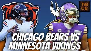 Chicago Bears Vs Minnesota Vikings Live Reaction & Watch Party