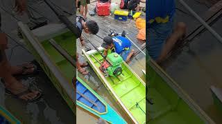 Lagi Setting Mesin Balap Perahu Ketinting || Joki Belakang #balapketinting  #shorts #viral #embalut