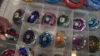 Jp0t's End of the Year BEYBLADE COLLECTION Video! Pt.1 - 12/31/12